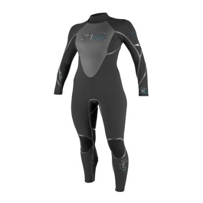 O'Neill Women's D-Lux 3Q Zip 3/2 FSW Wetsuit (Black, Size - 8S)