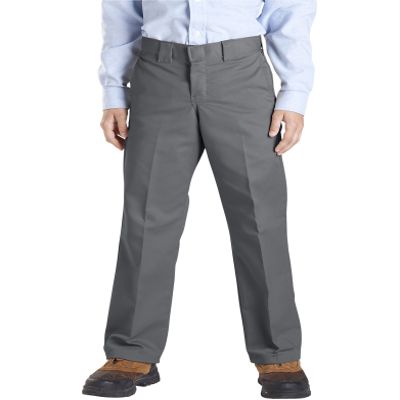 Dickies Kids Boys 8-20 Slim Straight Pant, Charcoal, 14