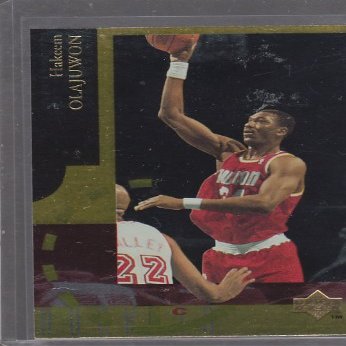 1994 95 Upper Deck SE Basketball - Electric Court - Hakeem Olajuwon #SE33