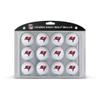 Team Golf NFL Tampa Bay Buccaneers Golf Balls, 12 Pack Dozen Regulation Size Golf Balls, 12 Pack, Full Color Durable Team Imprint view 1