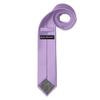 Jacob Alexander Boy's Regular Self Tie Prep Solid Color Necktie - Lavender view 2