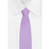 Jacob Alexander Boy's Regular Self Tie Prep Solid Color Necktie - Lavender view 3