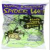 Fun World Super StretchTM Black Spider Web view 1
