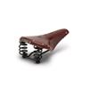 Brooks England Flyer, Touring Leather Handmade Bike Saddle With Suspension Springs, Brown, One Size view 1