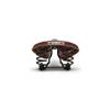 Brooks England Flyer, Touring Leather Handmade Bike Saddle With Suspension Springs, Brown, One Size view 2