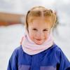 Turtle Fur Kids Chelonia 150 Classic Fleece Neck Warmer, Ages 3-6, Navy view 3