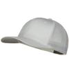 6 Panel Trucker Flexible Cap - White view 1