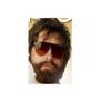 Costume Agent Alan from Hangover Glasses, Hangover Costumes for Halloween and Cosplay - Brown view 2