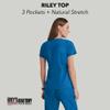 Grey's Anatomy Womens Scrubs, New Royal 5x view 4