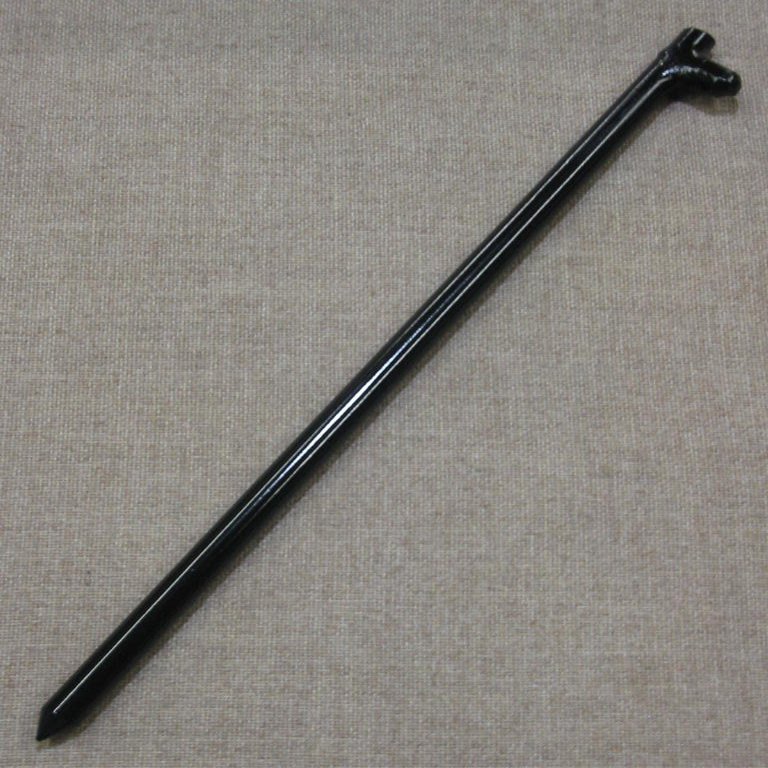 Forged Head Stake, 18" L, Black