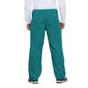 Cherokee Men's Originals Unisex Drawstring Cargo Scrub Pant, Teal Blue, Medium view 3