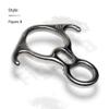 ProClimb Figure 8 Descender | Stainless Steel | Rappelling and Rescue | 50 kN | Bent Ear Design view 4