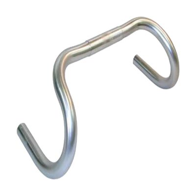Nitto Drop Handle B135AA B135AA-25-390 10.0 inches (25.4 cm), 15.4 inches (390 cm), Silver