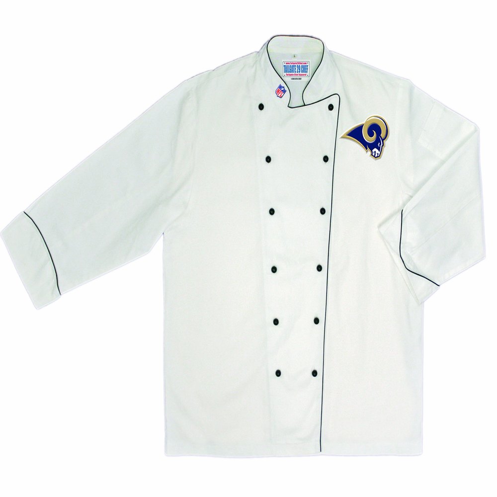 NFL St. Louis Rams Premium Chef Coat (XX-Large)