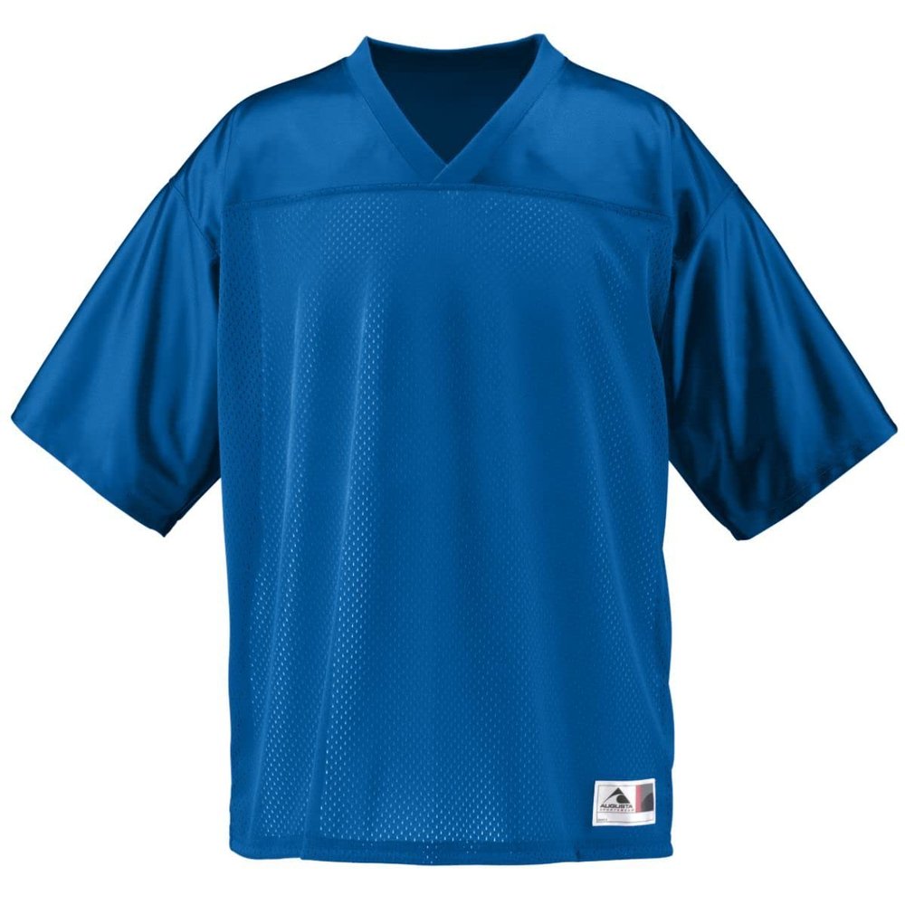 Augusta Sportswear Mens Stadium Replica Jersey, Royal, X-Small