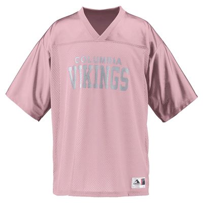 Augusta Sportswear Mens Stadium Replica Jersey, Light Pink, X-Small