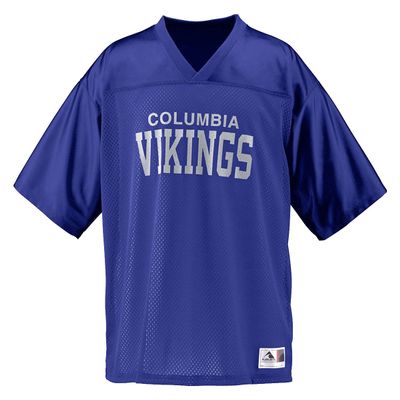 Augusta Sportswear Mens Stadium Replica Jersey, Purple, Large