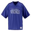 Augusta Sportswear Mens Stadium Replica Jersey, Purple, Large view 1