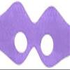 Pizza Loving Turtles Superhero Costume Adult Felt Eye Masks Halloween Assorted Colors view 2