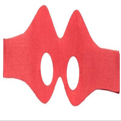 TV Store Pizza Loving Turtles Superhero Costume Felt Eye Masks Halloween Assorted Colors (Red)