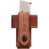 Galco Double Stack Magazine Pouch 45 ACP, 10mm for Glock Leather Tan view 2
