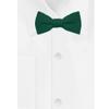 Jacob Alexander Boy's Kids Pretied Banded Adjustable Solid Color Bowtie - Hunter view 2