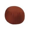 Buckwheat Zafu Meditation Cushion, Clay view 1