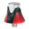 Uhlsport 2D ALU/Nylon Dowels, Adults Unisex, Red, 13/16MM view 1