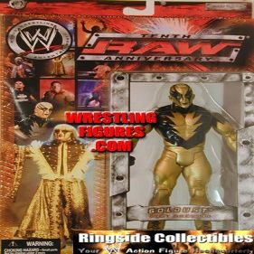 Goldust Raw Tenth Anniversary Figure WWE WWF