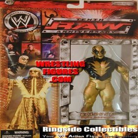 Goldust Raw Tenth Anniversary Figure WWE WWF
