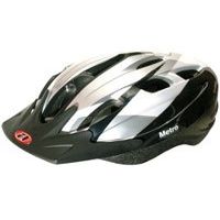 HELMET ACCLAIM METRO SILVER/WH/BLK L/XL 55-61CM
