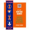 NCAA Illinois Fighting Illini Heritage Banner view 1