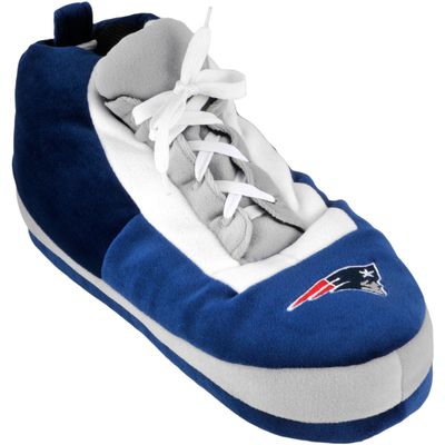 FOCO New England Patriots Wrapped Logo Sneaker Slipper Small