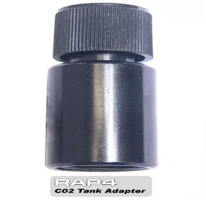 Air Tank on/off Valve Adapter - paintball