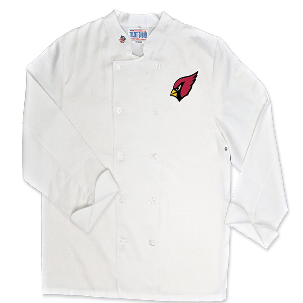 NFL Arizona Cardinals Classic Chef Coat (Large)