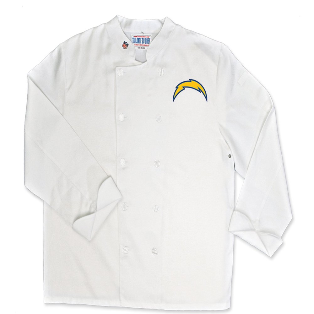 NFL San Diego Chargers Classic Chef Coat (XX-Large)