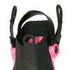 Promate Snorkeling Scuba Dive Mask Fins Dry Snorkel Gear Set, ClrWBk, ML/XL view 2