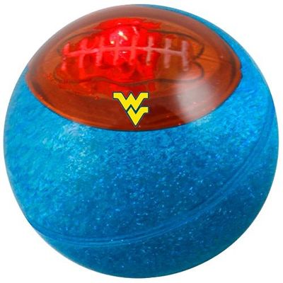 NCAA West Virginia Super Ball, 3-Inch, Clear