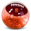 NCAA Syracuse Super Ball, 3-Inch, Clear view 1
