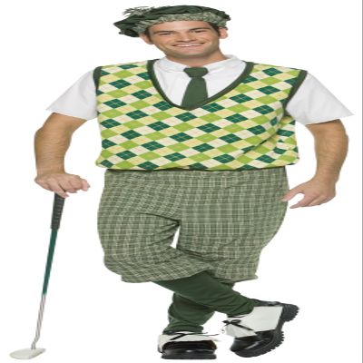 Rasta Imposta Mens Old Tyme Golfer, Green, Larger