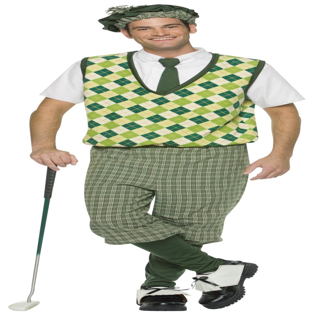 Rasta Imposta Mens Old Tyme Golfer, Green, Larger