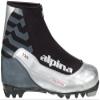 Alpina T10 Nordic Cross-Country Ski Boots for NNN Bindings (Silver/Black/Red - Size 48) view 1