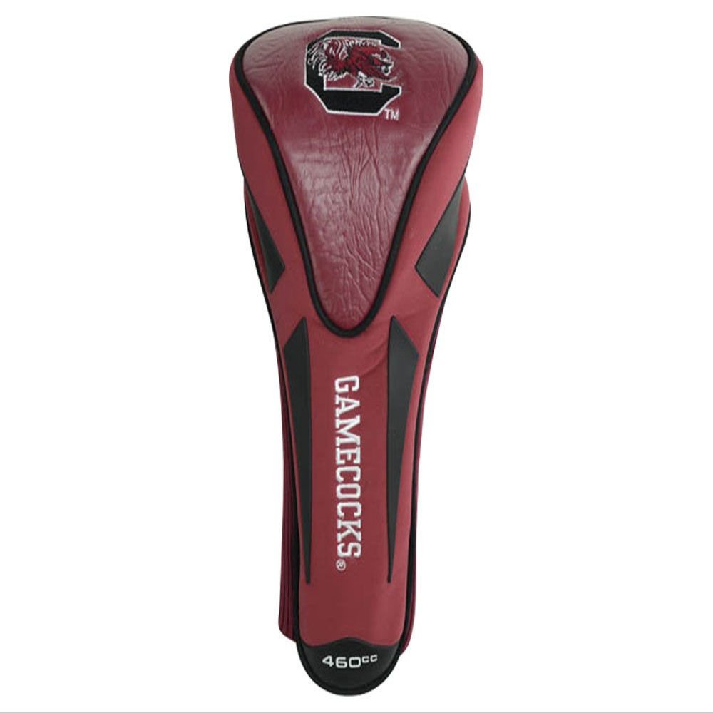 Team Golf NCAA South Carolina Gamecocks Single Apex Driver Head Cover Golf Club Single Apex Driver Headcover, Fits All Oversized Clubs, Truly Sleek Design