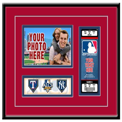 MLB Texas Rangers 2010 ALCS Photo and Ticket Frame