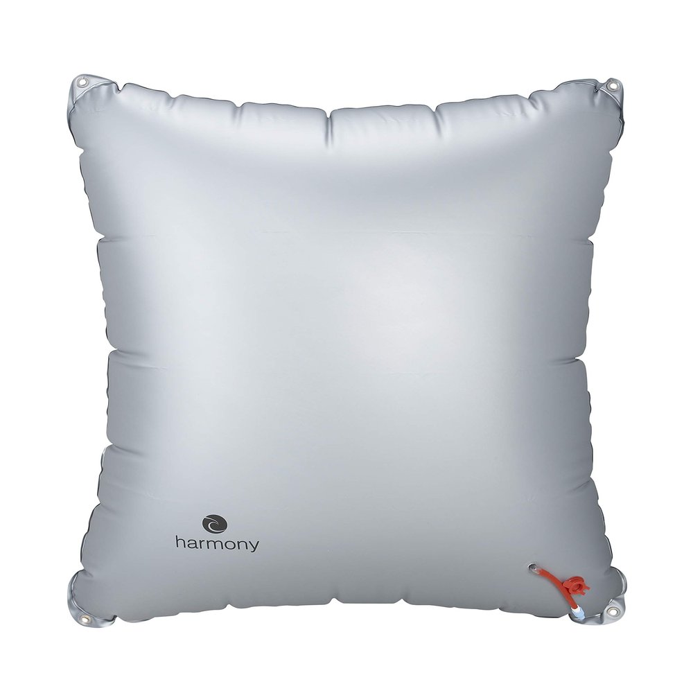 Harmony Vinyl Center Canoe Floatation Bag Silver, 37-Inch Center Bag