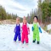 Arctix Infant/Toddler Chest High Snow Bib Overalls, Purple, 3T view 2