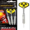 Bull's Unisex Adult Mission Steeldart 3 Pieces - Multicoloured, Medium/24 g view 1