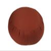 Jumbo Buckwheat Zafu Meditation Cushion, Clay view 2