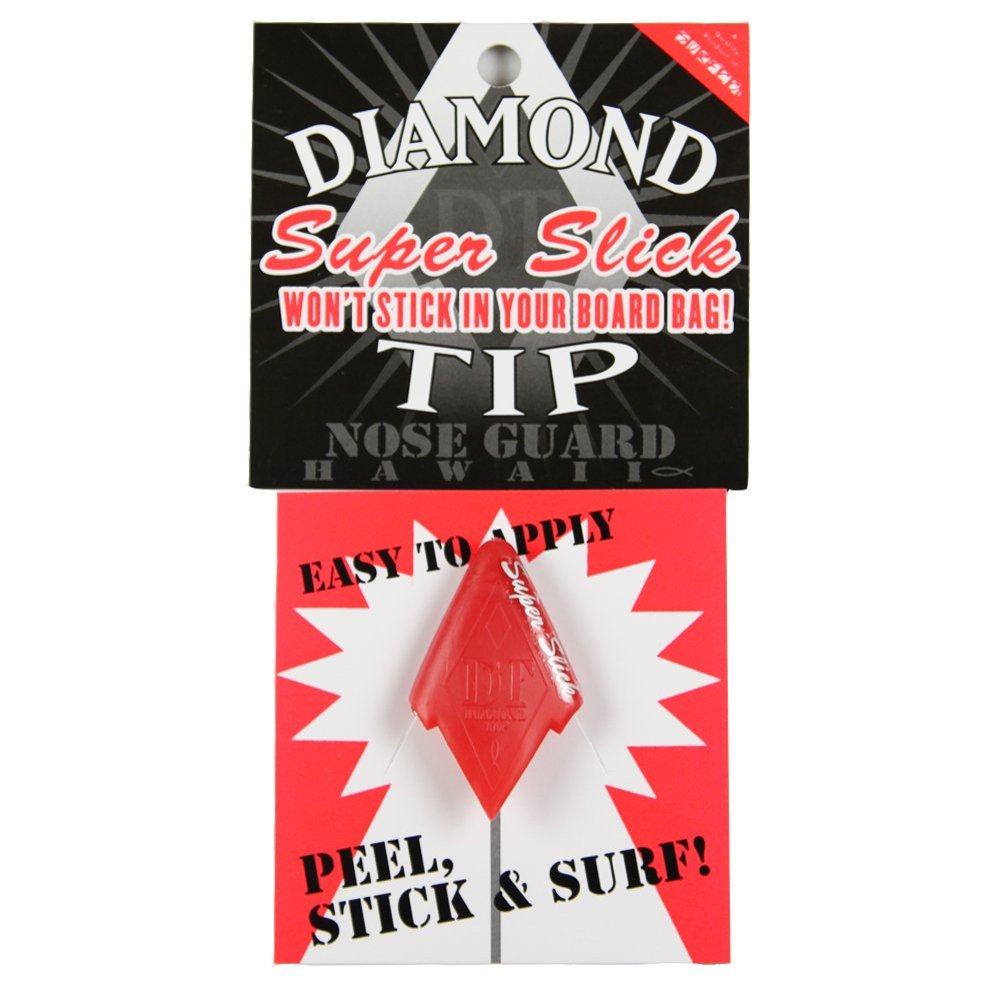 SurfCo - Nose Guard Diamond Tip Super Slick Kit in Red