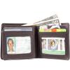 Big Skinny L-Fold Passcase Slim Wallet, Holds Up to 30 Cards, Brown view 2